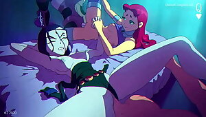 Teen Titans orgy (Queencomplex)